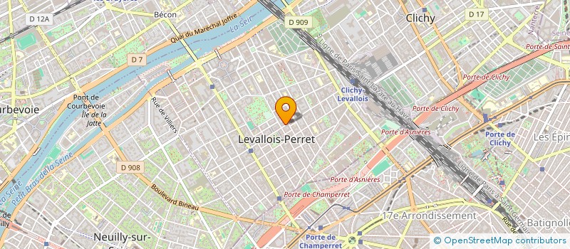 localisation de l'entreprise MONSIEUR EMMANUEL THURNEYSSEN à LEVALLOIS-PERRET