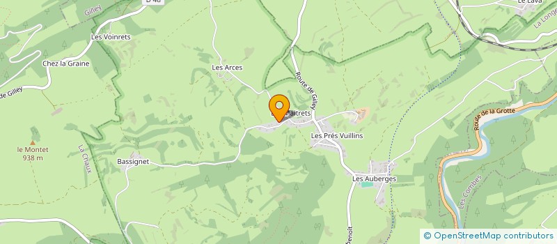 localisation de l'entreprise MONSIEUR EMMANUEL TIROLE  LA LONGEVILLE