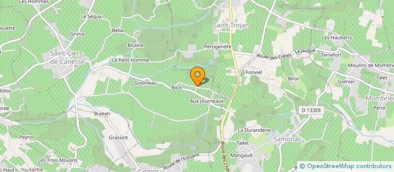 localisation de l'entreprise MONSIEUR EMMANUEL TORRES  SAINT-CIERS-DE-CANESSE