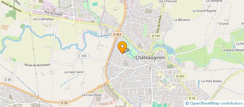 localisation de l'entreprise MONSIEUR EMMANUEL TOSTIVINT  CALENZANA