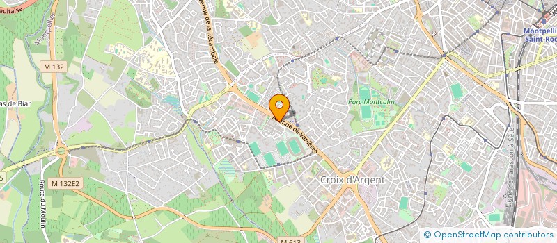 localisation de l'entreprise MONSIEUR EMMANUEL TOUJAS à MONTPELLIER
