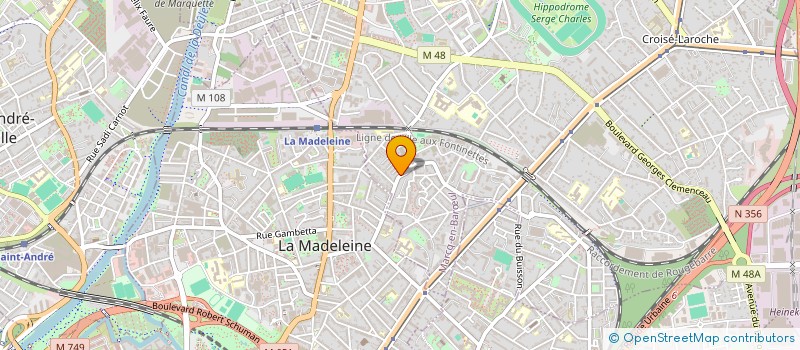 localisation de l'entreprise MONSIEUR EMMANUEL TRIOULLIER  MARCQ-EN-BARUL