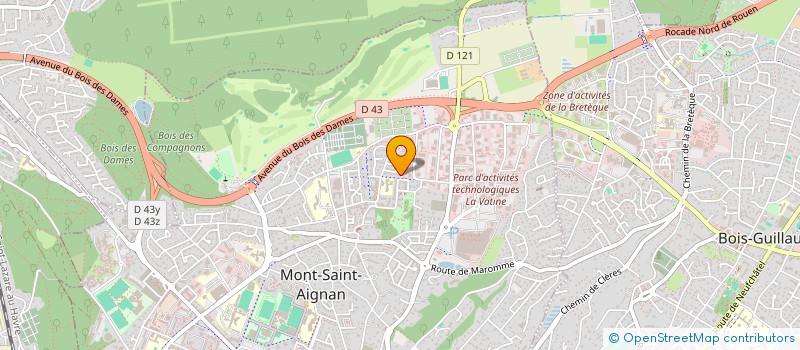 localisation de l'entreprise MONSIEUR EMMANUEL TROUDE à MONT-SAINT-AIGNAN