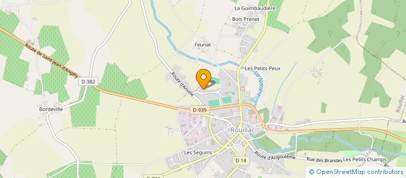 localisation de l'entreprise MONSIEUR EMMANUEL TROUSSARD à ROUILLAC