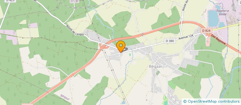 localisation de l'entreprise MONSIEUR EMMANUEL TRUPIA  BEGAAR