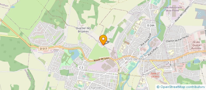 localisation de l'entreprise MONSIEUR EMMANUEL TSAKIRAKIS  PONT-DE-CHERUY