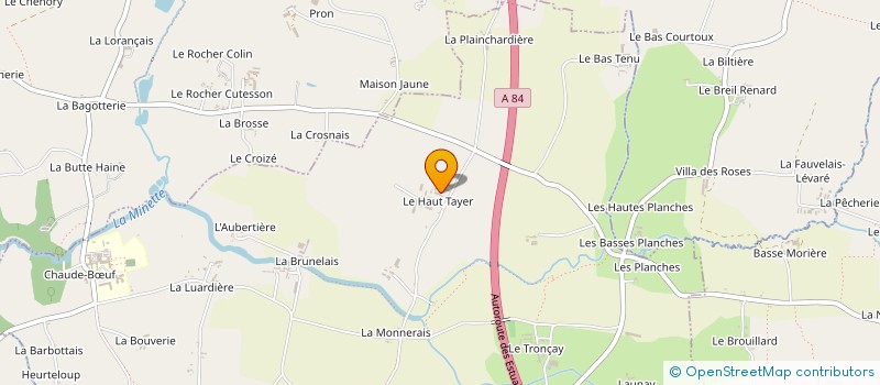 localisation de l'entreprise MONSIEUR EMMANUEL TUAUX à SAINT-SAUVEUR-DES-LANDES