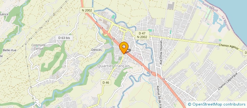 localisation de l'entreprise MONSIEUR EMMANUEL TURPIN  SAINTE-SUZANNE