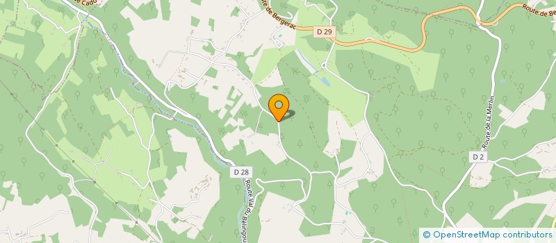 localisation de l'entreprise MONSIEUR EMMANUEL TURPIN  LE BUISSON-DE-CADOUIN