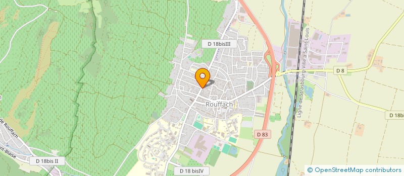 localisation de l'entreprise MONSIEUR EMMANUEL UHLRICH  ROUFFACH