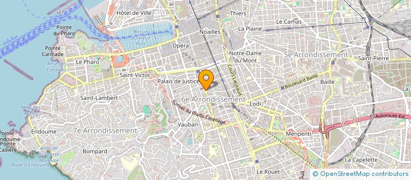 localisation de l'entreprise MONSIEUR EMMANUEL URIEN  MARSEILLE