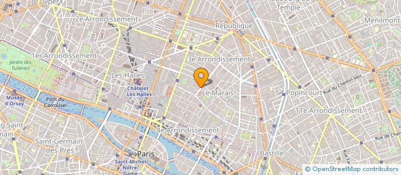 localisation de l'entreprise MONSIEUR EMMANUEL VACARISAS  PARIS