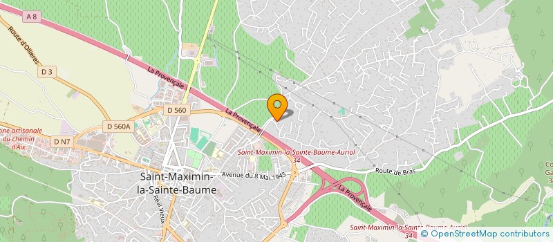 localisation de l'entreprise MONSIEUR EMMANUEL VALDERRAMA à SAINT-MAXIMIN-LA-SAINTE-BAUME