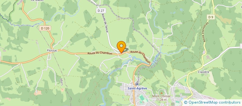 localisation de l'entreprise MONSIEUR EMMANUEL VALLA  SAINT-AGREVE