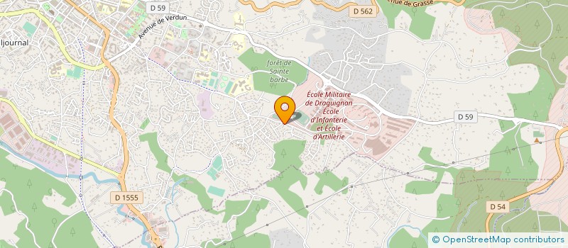 localisation de l'entreprise MONSIEUR EMMANUEL VANELUTE à DRAGUIGNAN