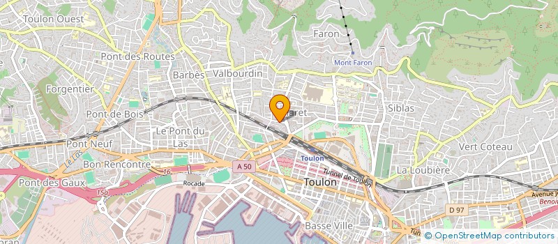 localisation de l'entreprise MONSIEUR EMMANUEL VANVINCQ  TOULON