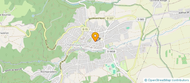 localisation de l'entreprise MONSIEUR EMMANUEL VARNIER à CHATEL-GUYON