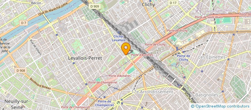 localisation de l'entreprise MONSIEUR EMMANUEL VARVOUNIS à LEVALLOIS-PERRET