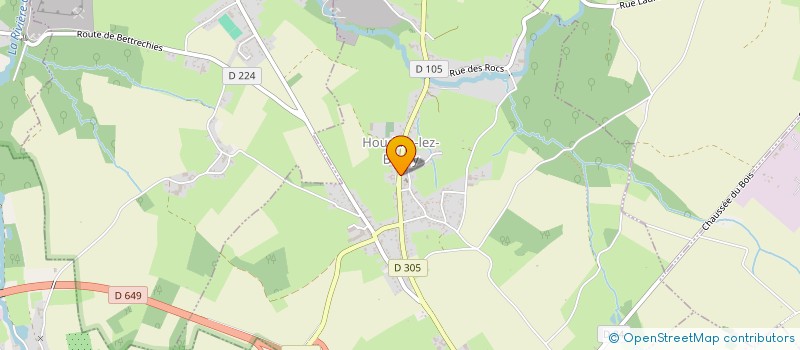 localisation de l'entreprise MONSIEUR EMMANUEL VASSEUR  HOUDAIN-LEZ-BAVAY