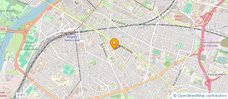 localisation de l'entreprise MONSIEUR EMMANUEL VASSEUR  ANGERS