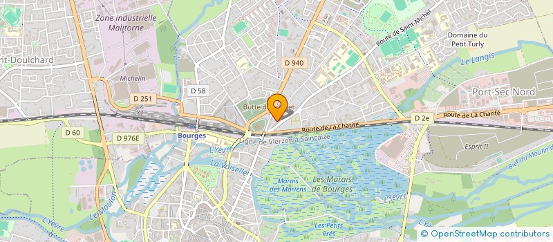 localisation de l'entreprise MONSIEUR EMMANUEL VASSEUR  BOURGES