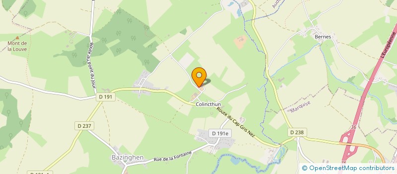 localisation de l'entreprise MONSIEUR EMMANUEL VAUTION  BALINGHEM