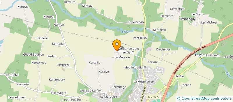 localisation de l'entreprise MONSIEUR EMMANUEL VERNIER  ELVEN