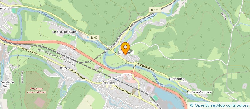 localisation de l'entreprise MONSIEUR EMMANUEL VIARD  JARMENIL