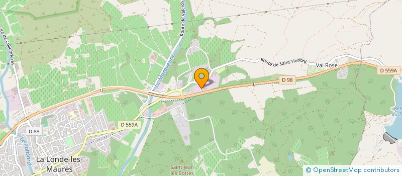 localisation de l'entreprise MONSIEUR EMMANUEL VIAU  LA LONDE-LES-MAURES