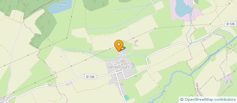 localisation de l'entreprise MONSIEUR EMMANUEL VIDARD  LENONCOURT