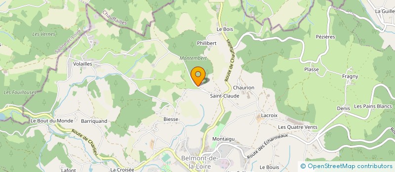 localisation de l'entreprise MONSIEUR EMMANUEL VIEUX à BELMONT-DE-LA-LOIRE
