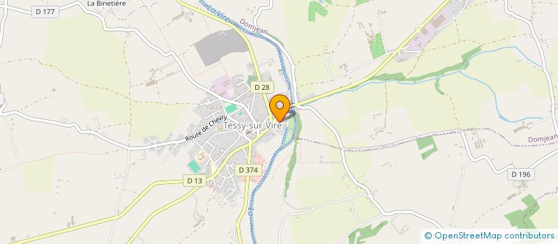 localisation de l'entreprise MONSIEUR EMMANUEL VILLA  CONDE-SUR-VIRE