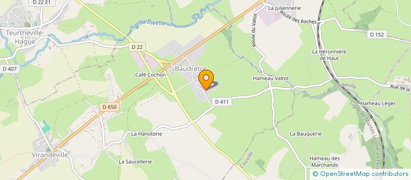 localisation de l'entreprise MONSIEUR EMMANUEL VILLOT à VIRANDEVILLE