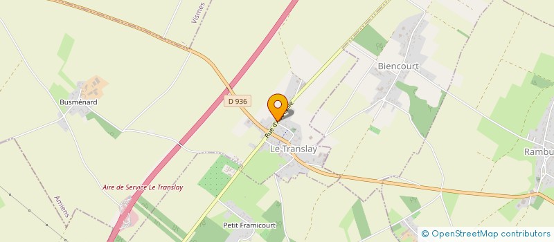 localisation de l'entreprise MONSIEUR EMMANUEL VILLUENDAS  LE TRANSLAY