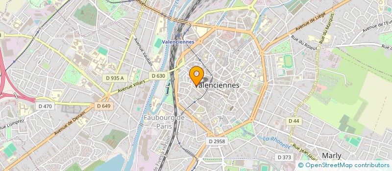 localisation de l'entreprise MONSIEUR EMMANUEL VINUALES à VALENCIENNES