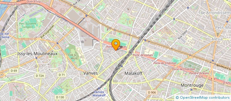 localisation de l'entreprise MONSIEUR EMMANUEL VITOUX à VANVES