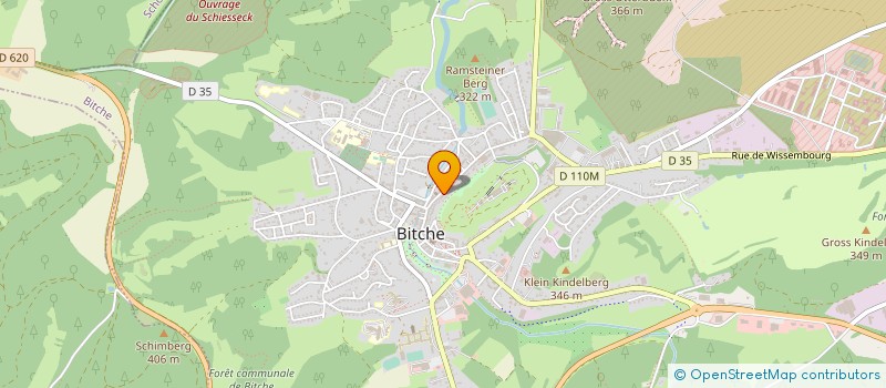 localisation de l'entreprise MONSIEUR EMMANUEL VOGT à BITCHE