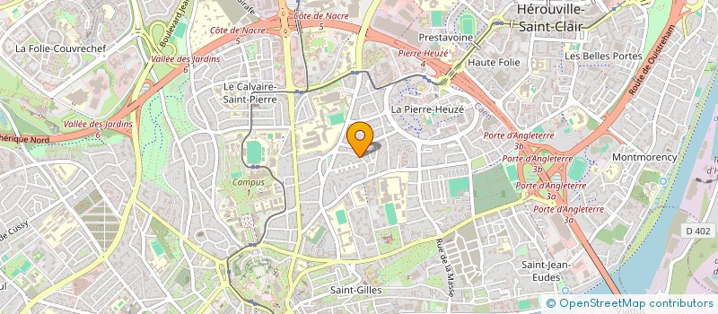 localisation de l'entreprise MONSIEUR EMMANUEL VOISIN à CAEN