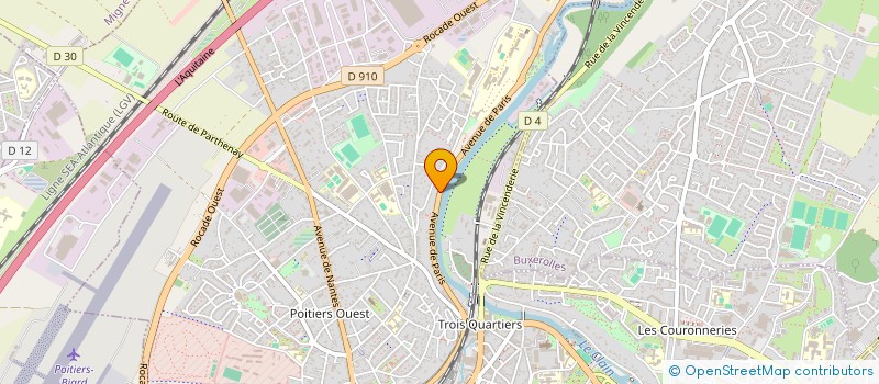 localisation de l'entreprise MONSIEUR EMMANUEL VREL-LAVEZZI à POITIERS