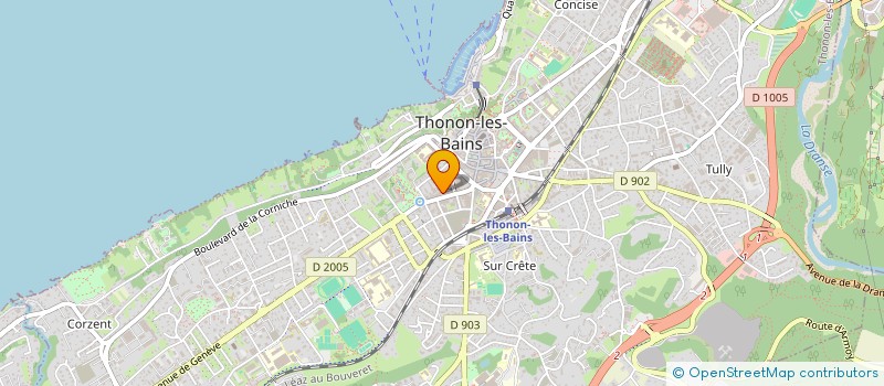 localisation de l'entreprise MONSIEUR EMMANUEL VULLIEZ à THONON-LES-BAINS