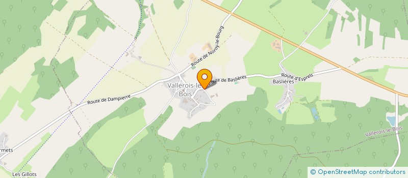 localisation de l'entreprise MONSIEUR EMMANUEL WICKY  VALLEROIS-LE-BOIS