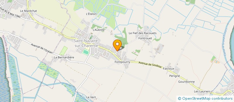 localisation de l'entreprise MONSIEUR EMMANUEL WURPILLOT  SAINT-NAZAIRE-SUR-CHARENTE