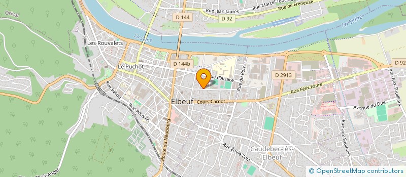 localisation de l'entreprise MONSIEUR EMMANUEL YASPO  ELBEUF