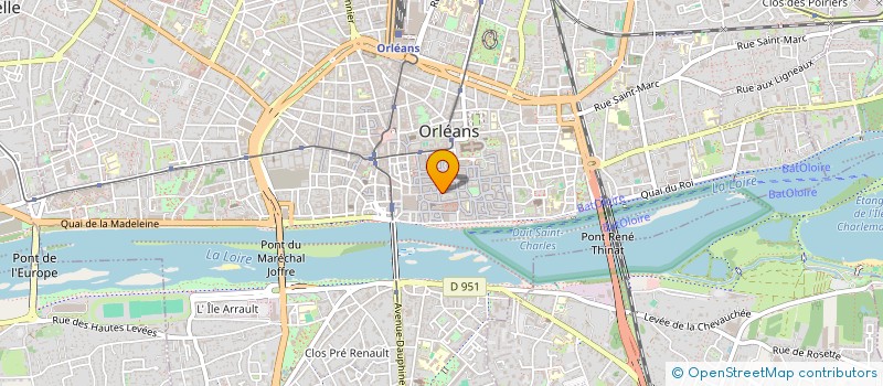 localisation de l'entreprise MONSIEUR EMMANUEL YONGO  ORLEANS