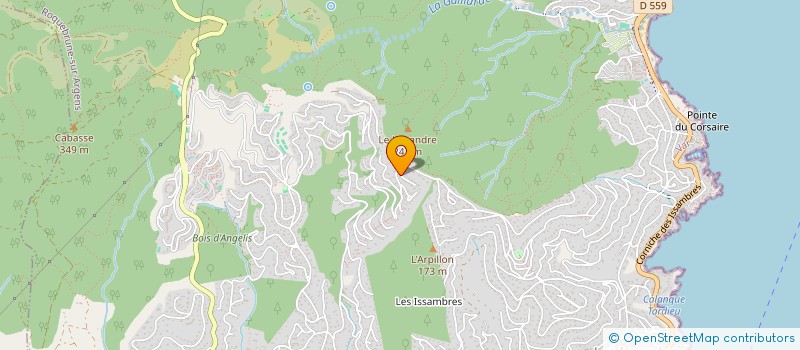 localisation de l'entreprise MONSIEUR EMMANUEL YTHIER  ROQUEBRUNE-SUR-ARGENS