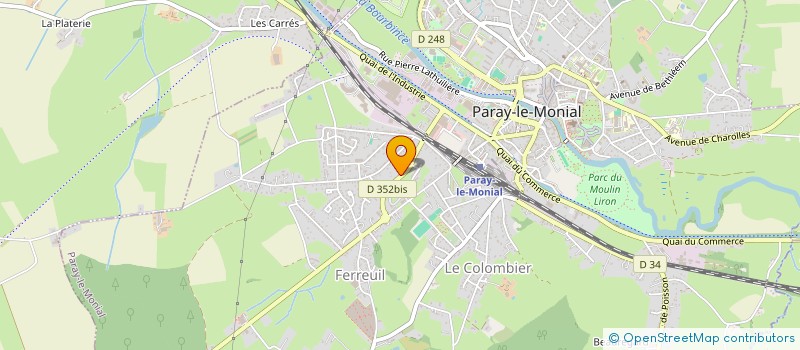 localisation de l'entreprise MONSIEUR EMMANUEL ZIMMER à PARAY-LE-MONIAL
