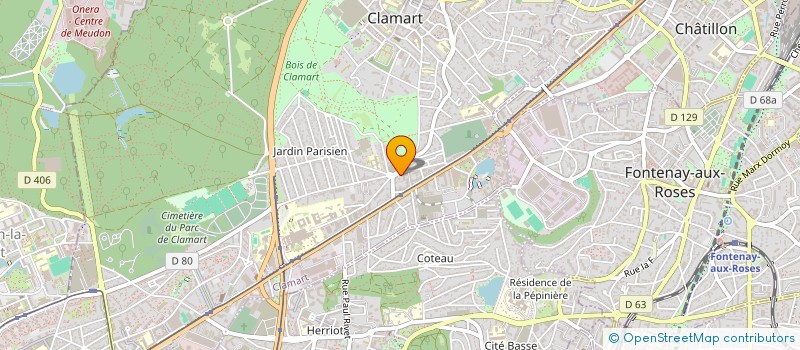 localisation de l'entreprise MONSIEUR EMMANUEL ZING à CLAMART
