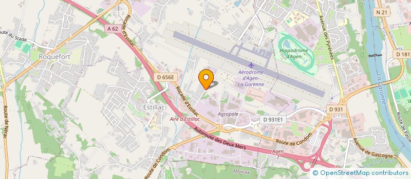 localisation de l'entreprise MONSIEUR EMMERICK CHOLET  ESTILLAC