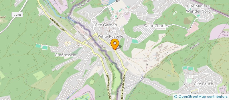 localisation de l'entreprise MONSIEUR EMRA BEJZAK  PETITE-ROSSELLE