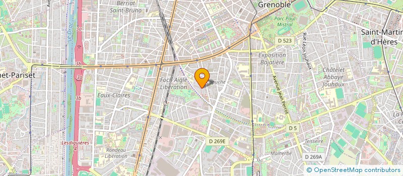 localisation de l'entreprise MONSIEUR EMRAH AKTAS  GRENOBLE